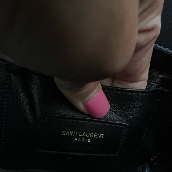 ❌SOLD❌ YSL NANO SAC DU JUOR. GOLD HARDWARE. SMOOTH LEATHER - Picture 11 of 14